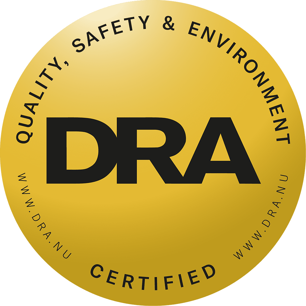 Quality, safety and enviroment with DRA